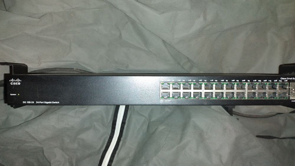 24-portowy przełącznik Cisco Small Business- (SG100-24)