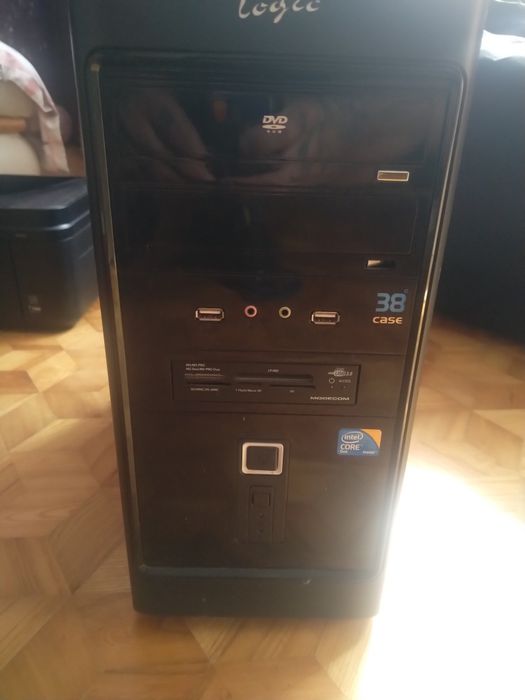 Komputer monitor klawiatura myszka