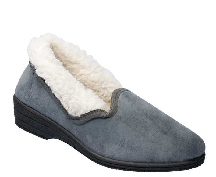 Тапочки меховые Италия р.38 стелька 23,5 - 24 см НОВЫЕ