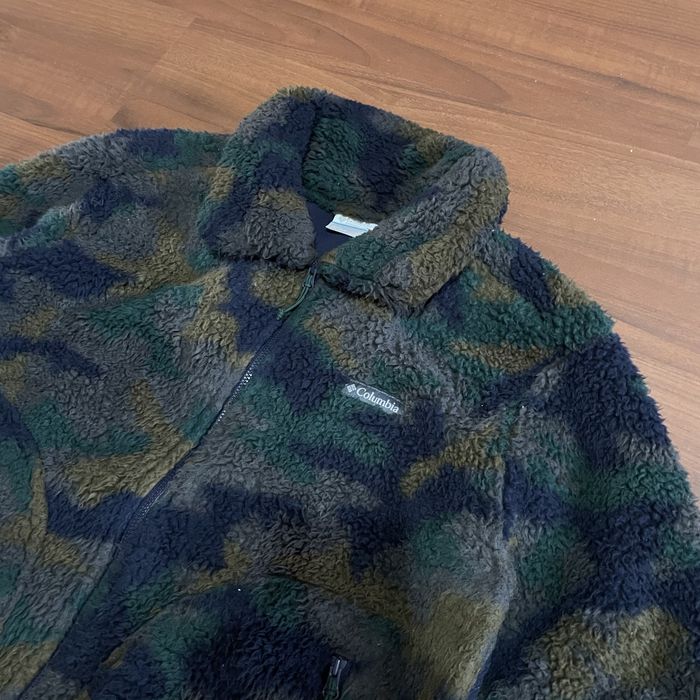 Флісова куртка Columbia Sherpa L камуфляж зелений оригінал