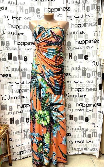 SALE! Сарафан длинный, макси, качественный трикотаж РАСПРОДАЖА! S,M,L