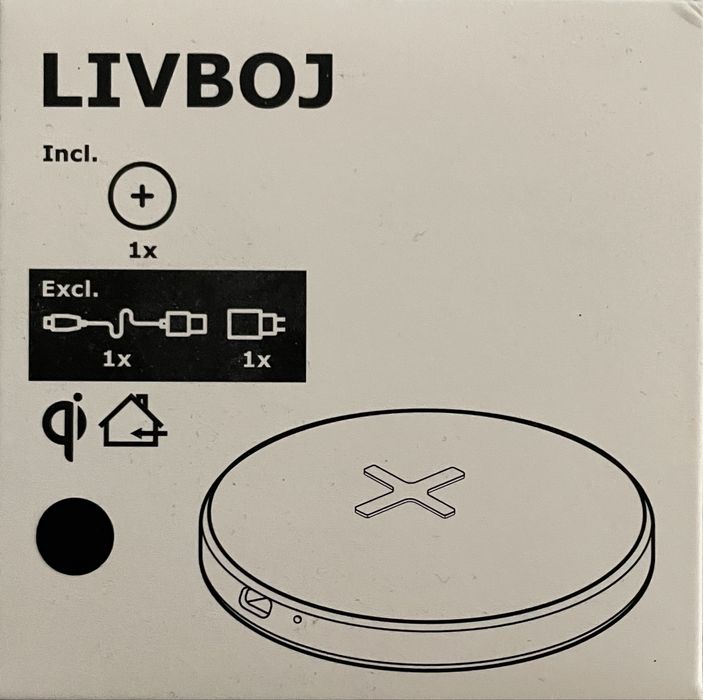 Ładowarka Indukcyjna Livboj Ikea