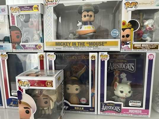 Funko POP Disney, vhs, princesas