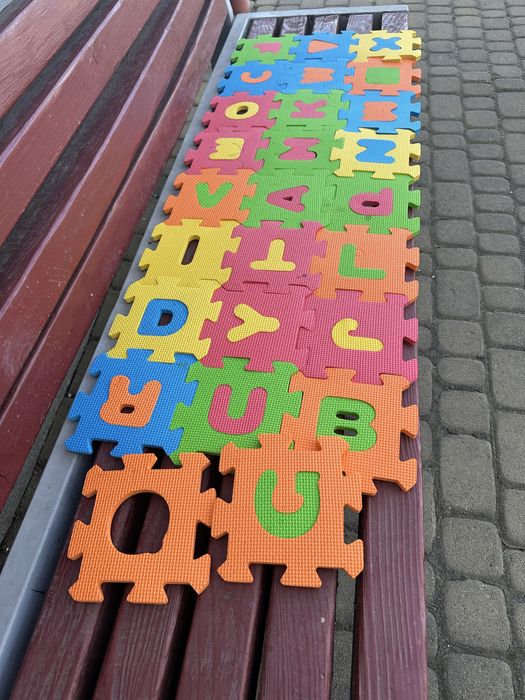 Дитячий пазл коврик