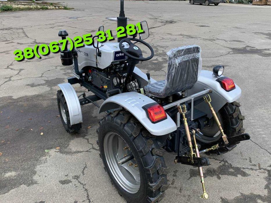 Мототрактор СКАУТ T-220B (3 точка) БЕЗКОШТОВНА ДОСТАВКА гарантія