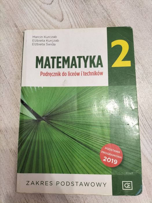 Matematyka 2 podręcznik