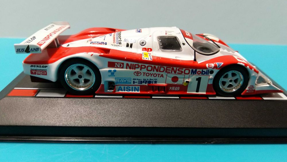 Toyota 94CV #1: 24h Le Mans 1994 (2º lugar) - Miniatura Altaya/IXO escala 1/43