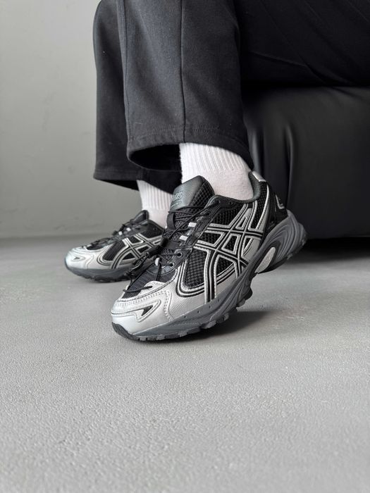 Кросівки Asics Gel-Kahana Tr V4 Black/Silver premium | Кроссовки Асикс чоловічі