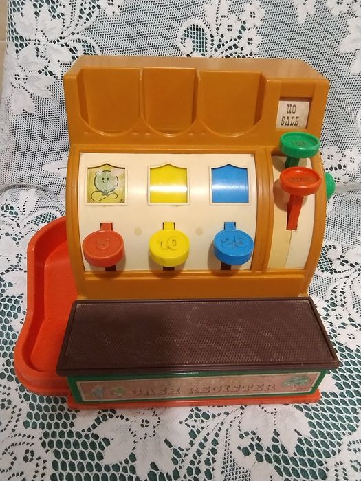 Касовий апарат Fisher price вінтажний