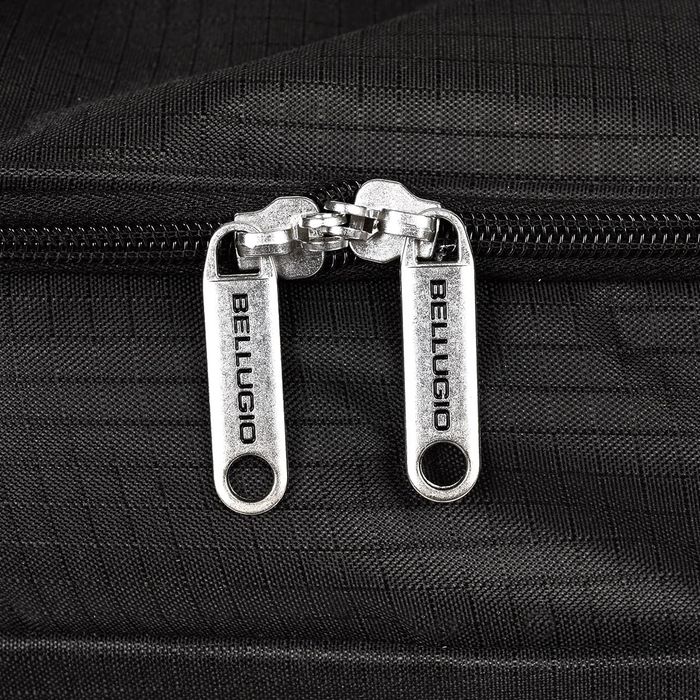 mała torba podróżna na kółkach bellugio czarna