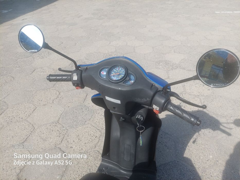 Kymco, skuter, Agility, motor