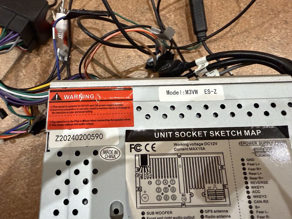 Radio 2 din Golf Tiguan Passat