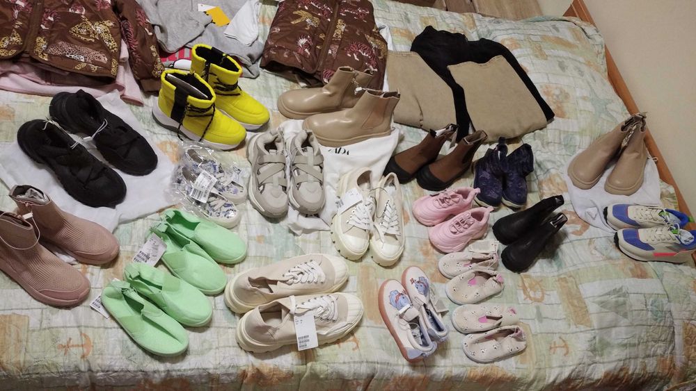 Розпродаж взуття, речей. Обувь 25-42. ЗАРА, Н&M. 116-122рр