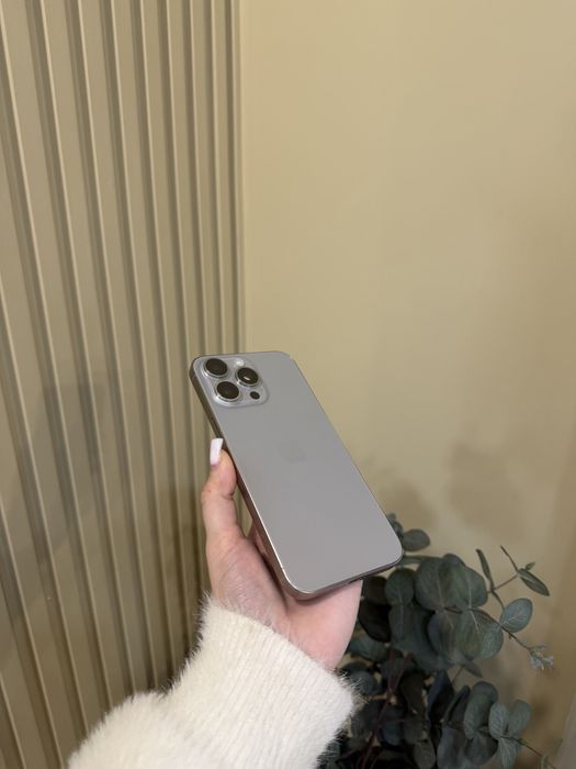 Used IPHONE 15 Pro Max 256 Natural Titanium Neverlock