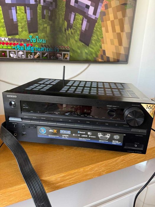 Recetor AV Onkyo TX-NR646 7.2 | 4K UltraHD, Dolby Atmos, Bluetooth Preço sugerido