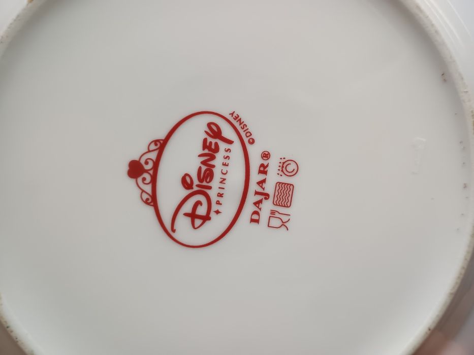 talerz śnieżka disney