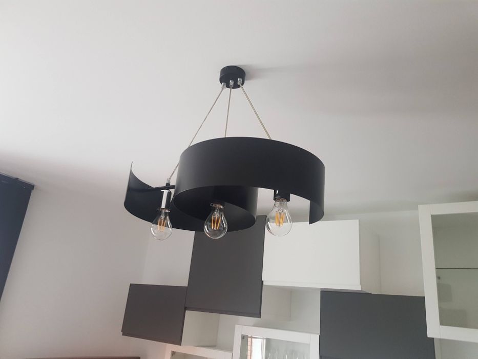 Lampa wisząca Vixon 3 czarna