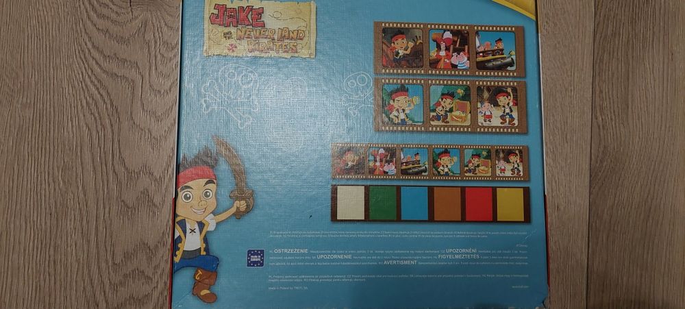 Puzzle Jake Never land pirates 30 puzzli 
Stan idealny. Ułożone z 1 ra