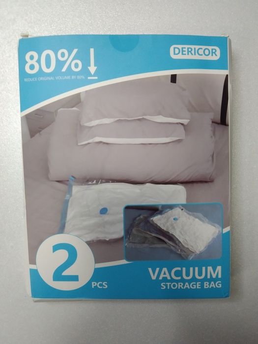 Worki próżniowe do ubrań 2 sztuki