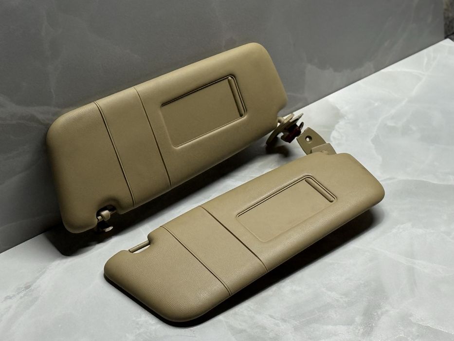 BMW E60 сонце захисні козирьки Бежевий Колір Козирьок е61 потолок