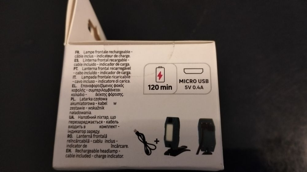 Lanterna Cabeça ( Outdoor)