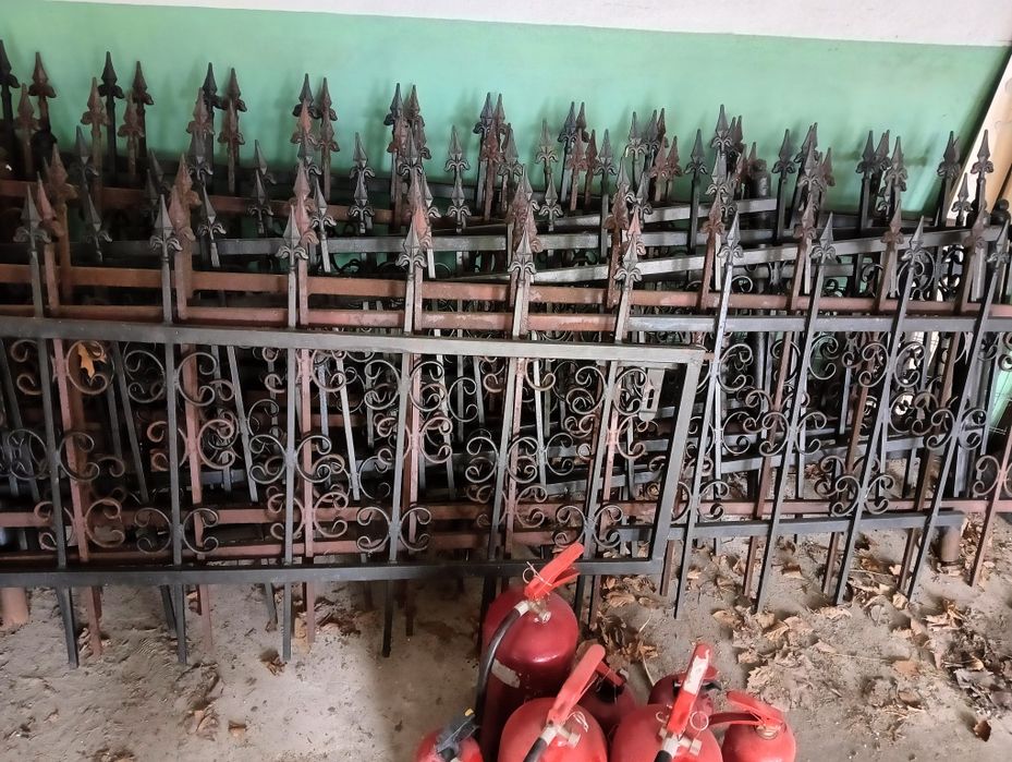 przesla ogrodzeniowe kute