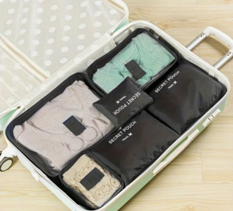 Набор сумки косметичка багажник чемодан