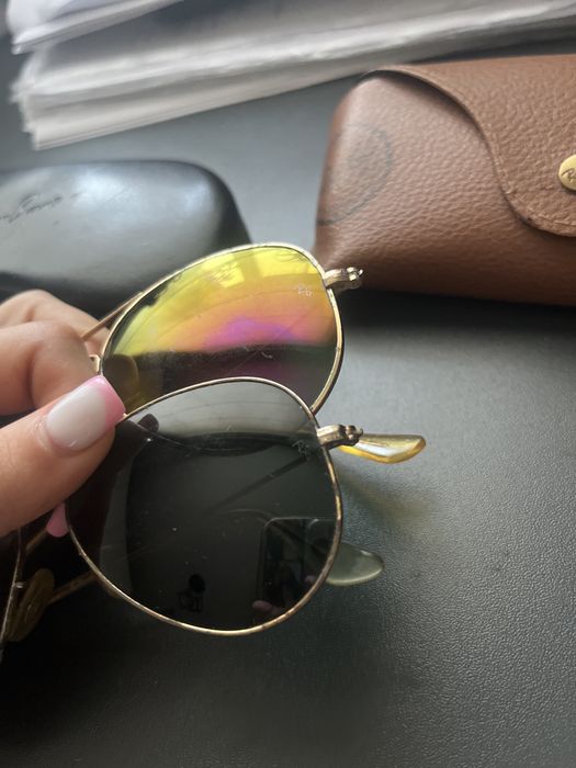 очки Ray-Ban Aviator стекло линза