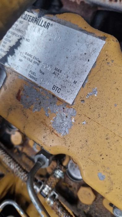 koparka przeładunkowa Caterpillar cat 312  c blc części zwolnica