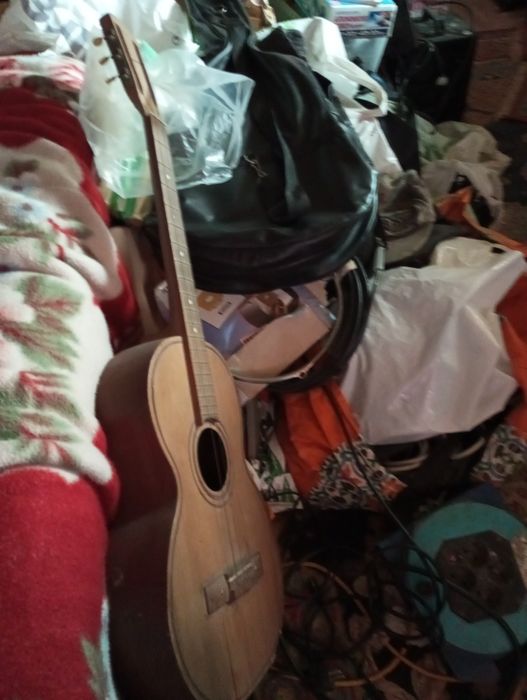 Guitarra clássica antiga