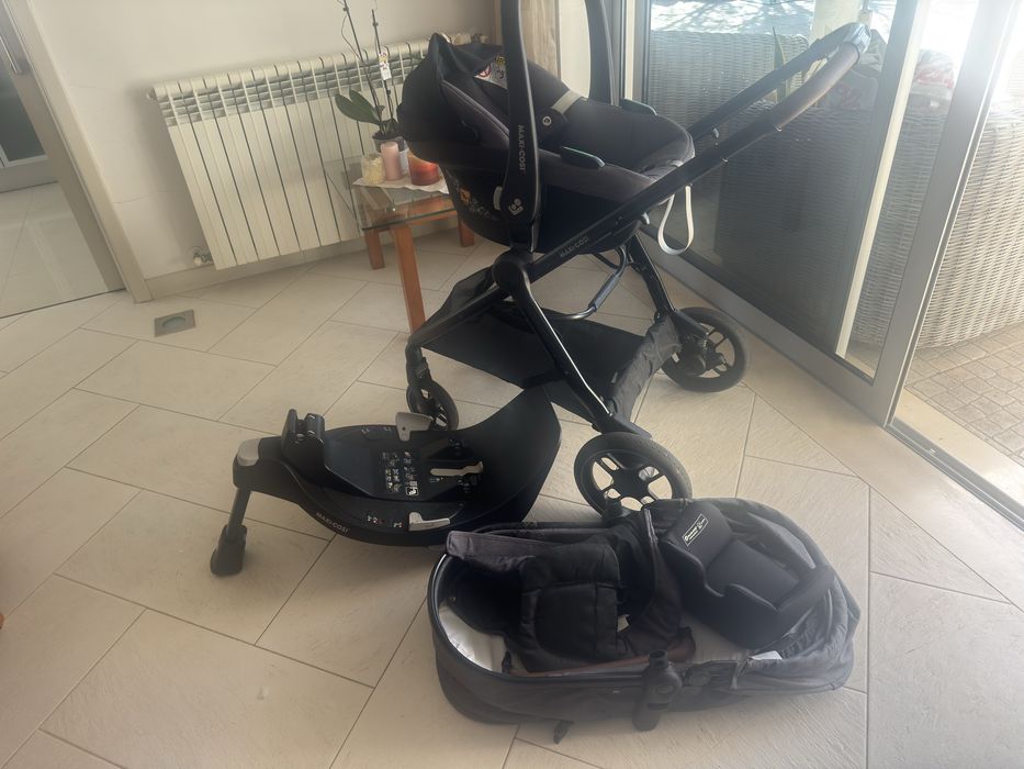 Carinho Maxi cosi Trio Lily mais Base Family fix isofix 360