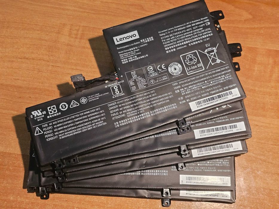 Батареї Lenovo та ін
