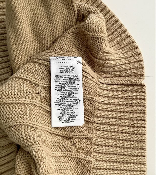 Oryginalny sweter kardigan Polo Ralph Lauren
