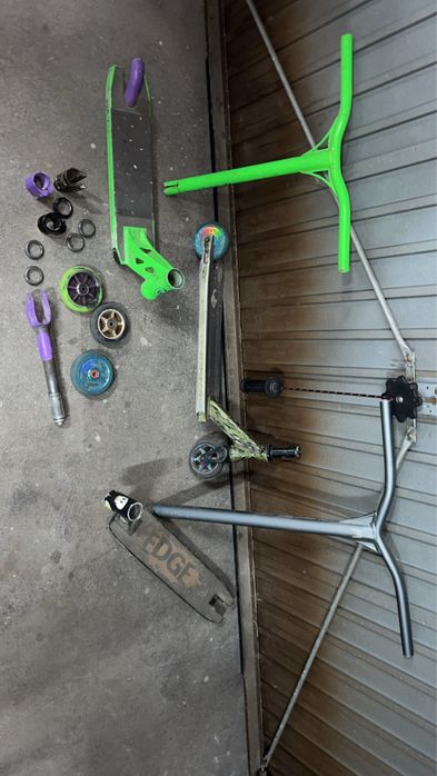 Czesci do hulajnogi wyczynowej