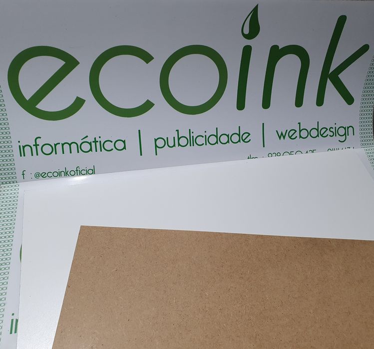 Mdf 3mm branco 1 face