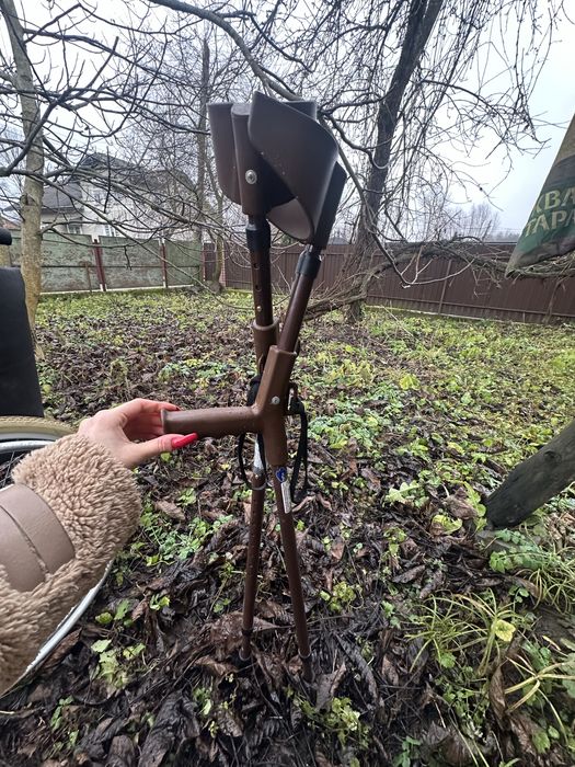 Продам терміново! Візок Vermeiren, крісло-туалет, милиці, ходунки.