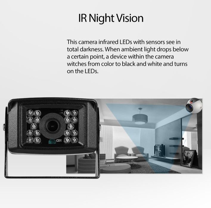 Kamera IP REVODATA 5MP POE, obiektyw 3,6 mm, 10 m