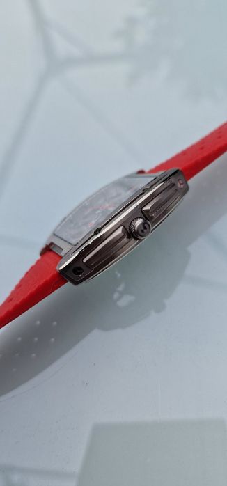 Ciga Design Skeleton Automatic Titanium - szafir , tytan - Tonneau