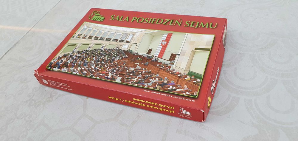 Puzzle Sala Posiedzeń Sejmu