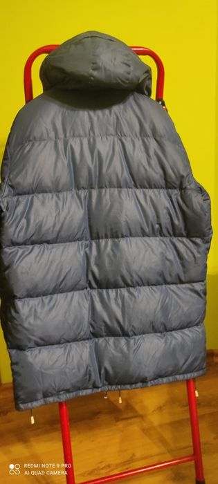 Чоловічий зимовий пуховик XL, теплий, з капюшоном