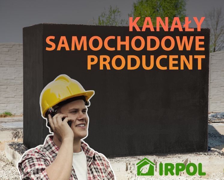 Betonowy kanał samochodowy 4m do garażu, warsztatu TORUŃ szamba szambo