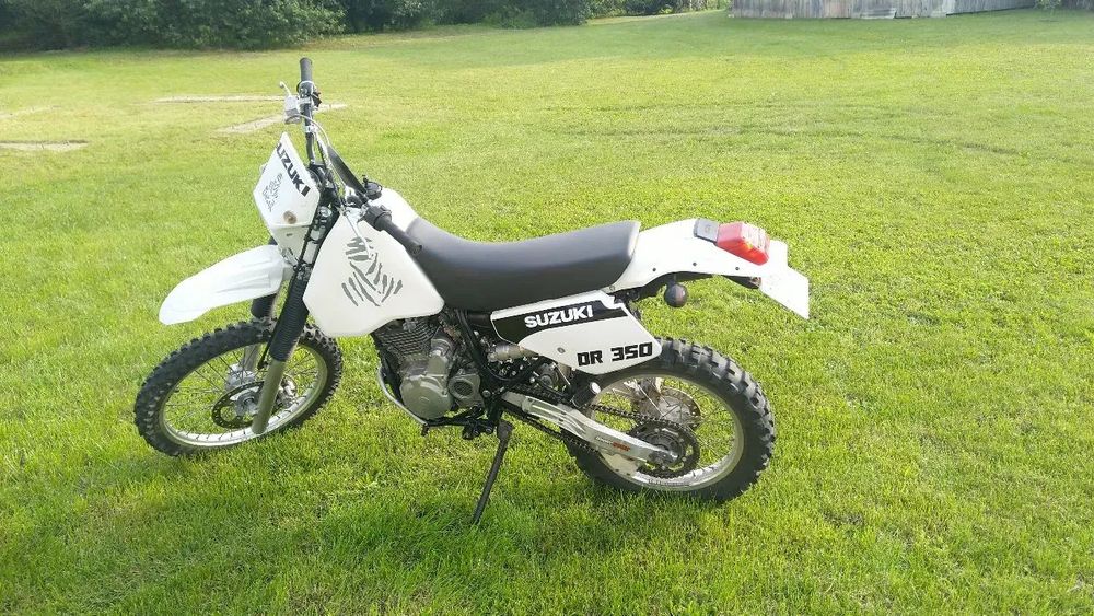 Suzuki DR Suzuki DR350SE, DR350, wersja z rozrusznikiem, Acerbis