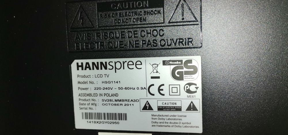 PS2 Slim + TV Hannspree LCD32"