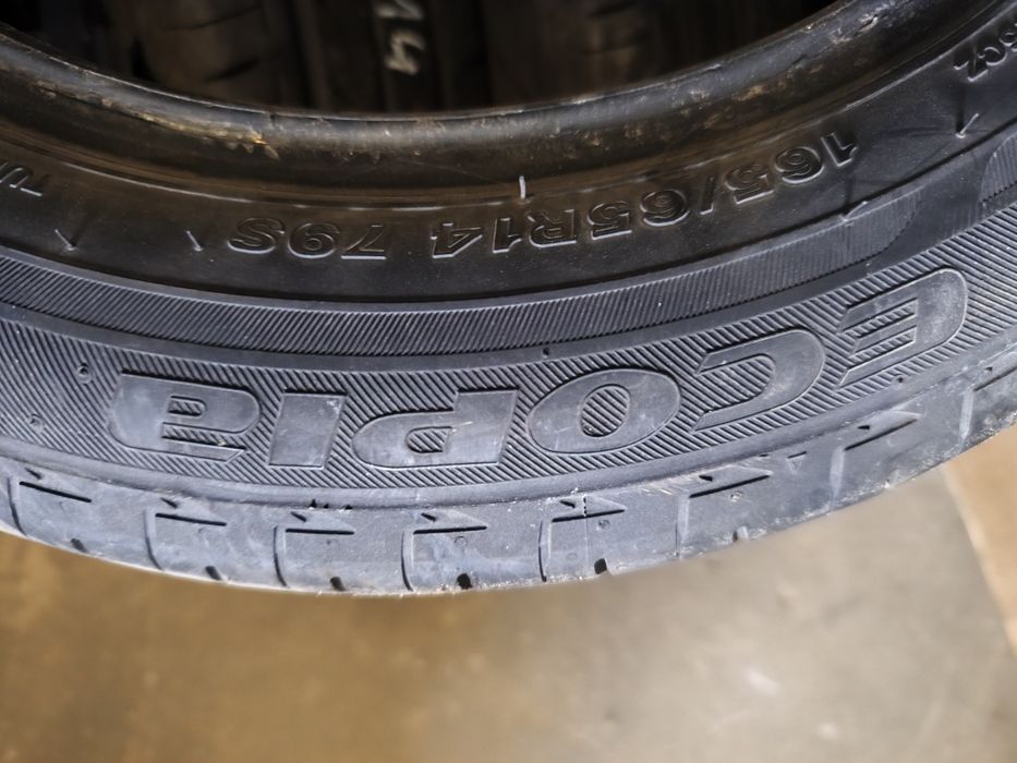 4szt letnie/165 65r14 79s Bridgestone ecopia ep150