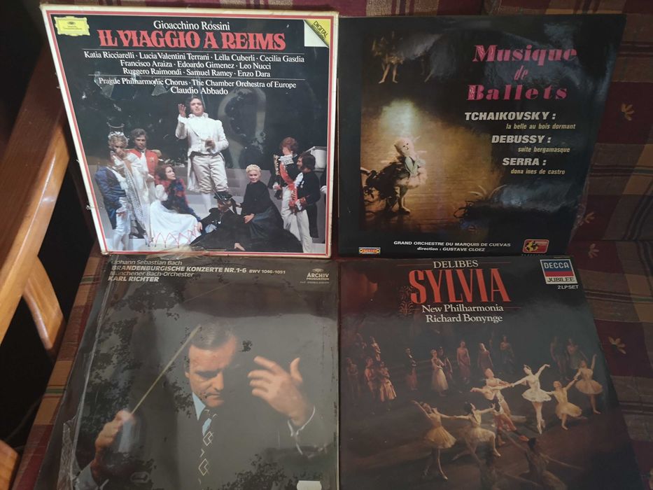 Discos de vinil de música clássica