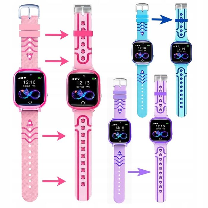 Smartwatch Zegarek Dla Dzieci Telefon Rozmowy Polskie Menu Gps