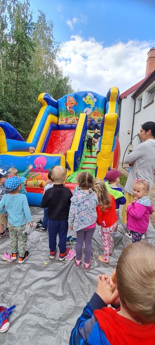 Eurobungee wipeout byk rodeo dmuchańce zamki dmuchane piana party wata