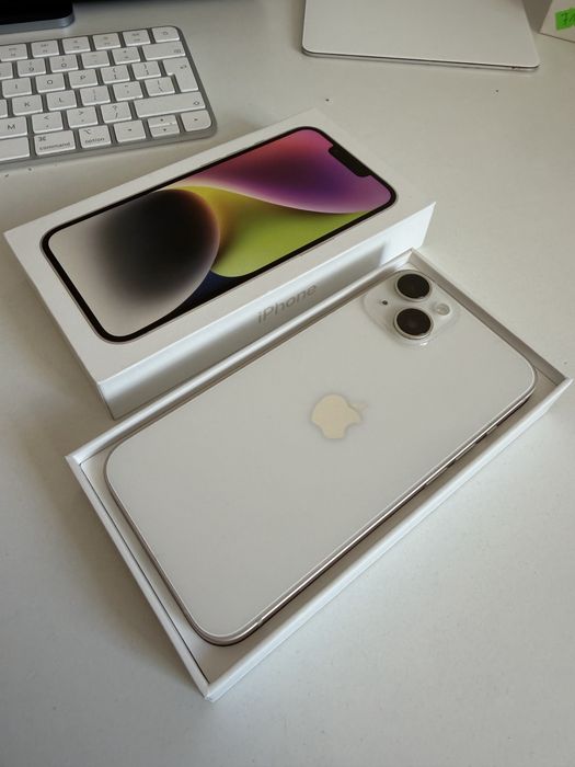iPhone 14 256gb Starlight Bateria 95%