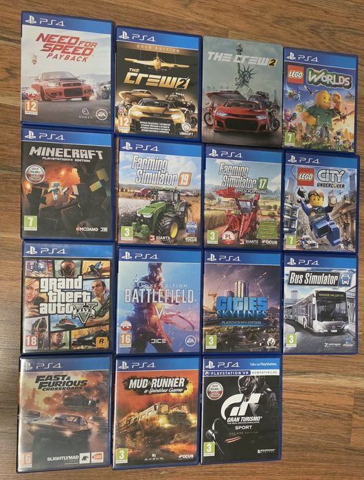 ZESTAW PS4 Pro 1TB + 3 Padv + 15 Gier Pudetkowych