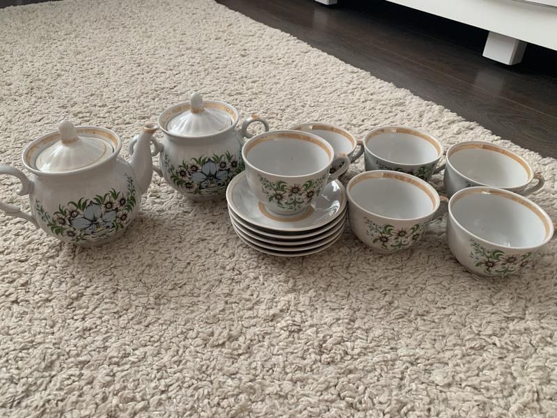 Сервиз в цветочки